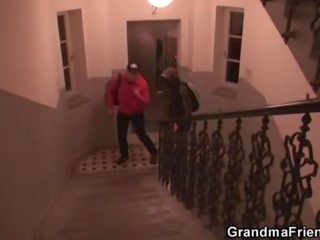Exceptional 3一些 同 奶奶 和 小伙子 青少年 thiefs
